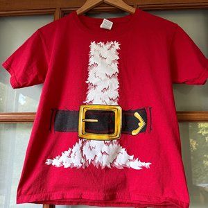Santa Shirt Size Youth Medium